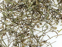 dried herb segments of Oldenlandia herb are in a pile
