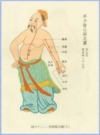Graph of heart meridian