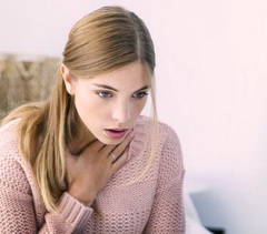 Postpartum shortness of breath and hasty panting