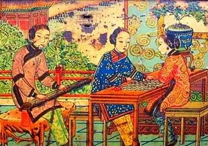 a portrait of Jiǎng Shì,Fāng Shì