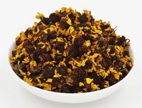 Calliopsis:dried Snow Chrysanthemum herbs are piled together in plate