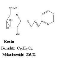 molecular formula and structure of rosin,Rhodiola Rosea component