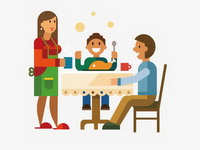 Eat less dinner