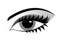 How does computer worker protect eyes?