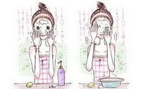 Wash your face with white vinegar 04