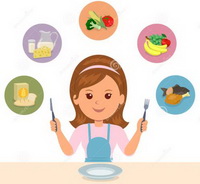 Choose food according to your age group.