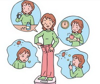 Hunger and weight loss.