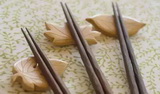 Unwashed chopsticks