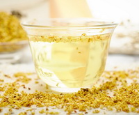 The health benefits and functions of osmanthus flower tea.