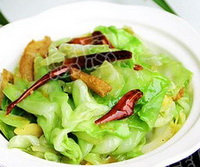 Cabbage + black fungus