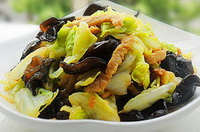 Cabbage + shrimps