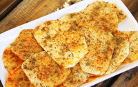 Baked Potato slices.