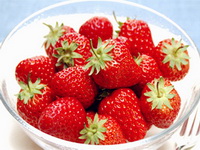 The goodness of eat raw melon, fruit and vegetables!