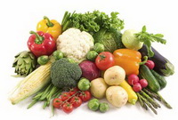 eat raw melon, fruit and vegetables!